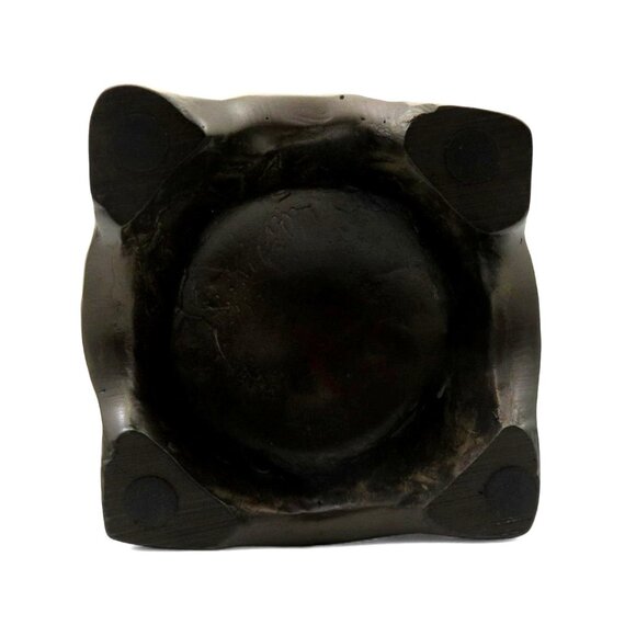 Asian FENG SHUI Bronze Colour Ceramic Figurine 12" Tall Vintage - Picture 12 of 12